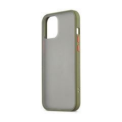 Custodia Foggy semitrasparente per iPhone 13 - Verde
