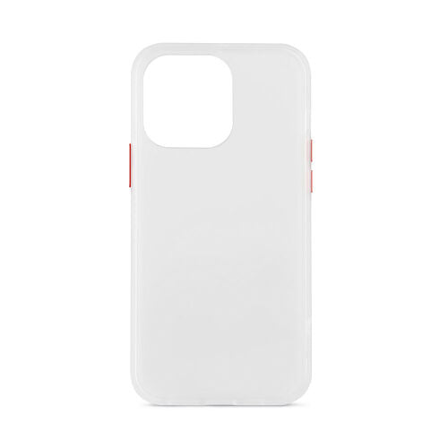 Custodia Foggy semitrasparente per iPhone 13 Pro - Bianco