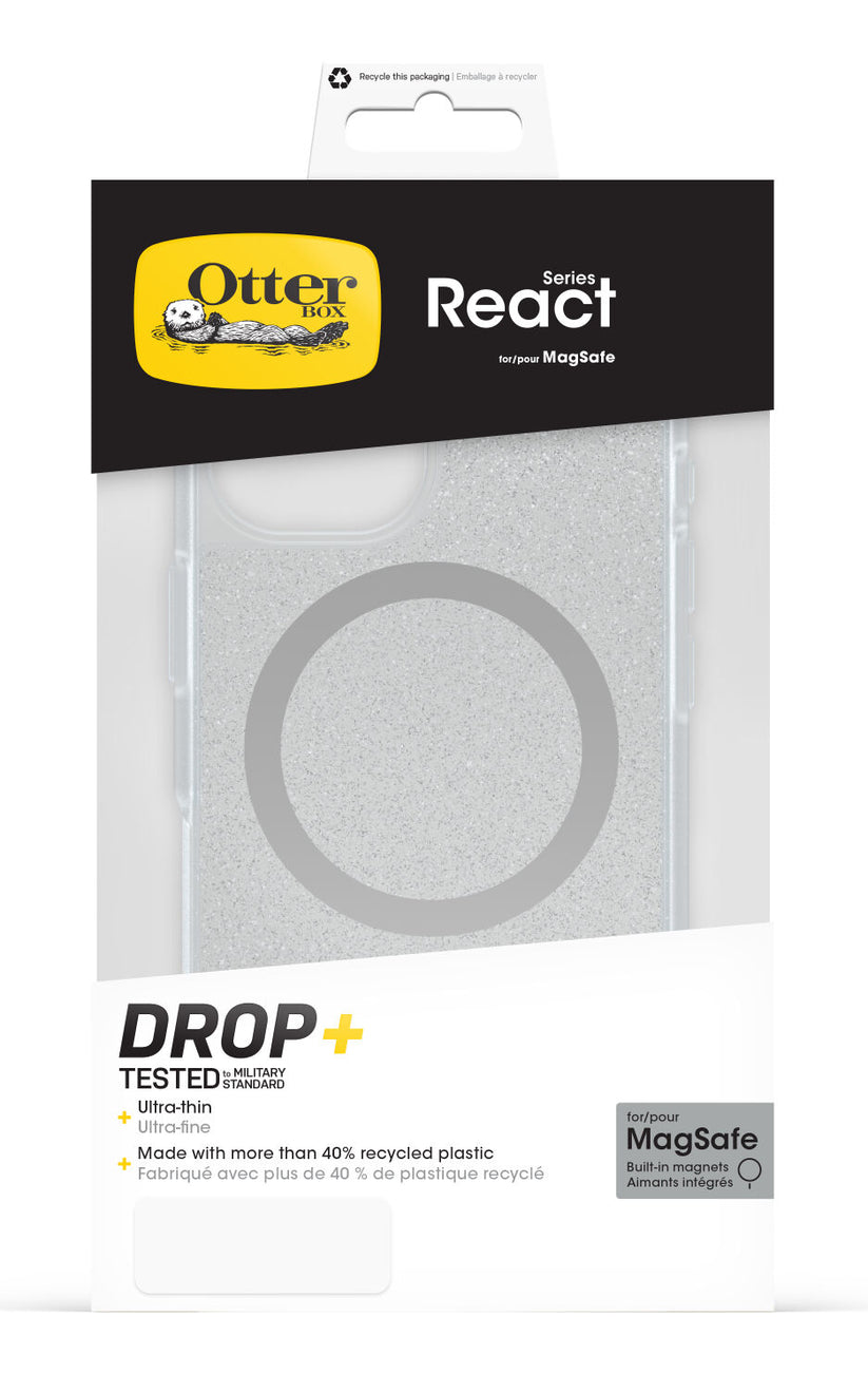Custodia React MagSafe per iPhone 16 - Glitter