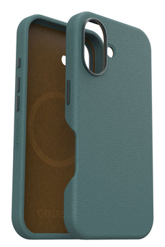 Custodia Symmetry Pelle di Cactus per iPhone 16 - Verde