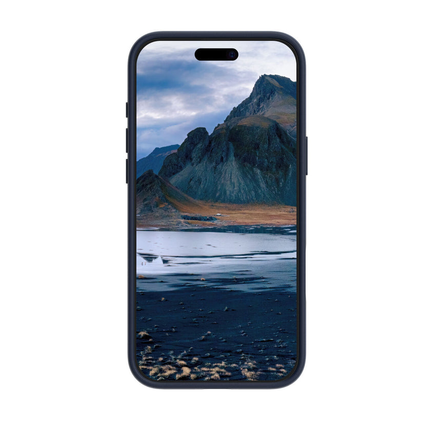 Custodia Iceland Ultra MagSafe con anello per iPhone 16 Pro - Blu