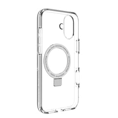 Custodia Iceland Ultra MagSafe con anello per iPhone 16 Plus - Trasparente