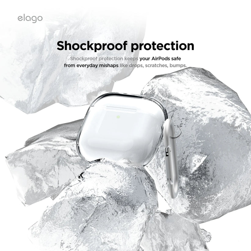 Custodia Trasparente per AirPods 4 in TPU