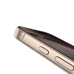 Vetro Temperedglass Antimicrobico Per Iphone 16 Pro con supporto per l’installazione incluso
