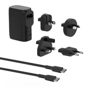 Caricabatteria da muro e da viaggio 25w + 5k Powerbank - Nero