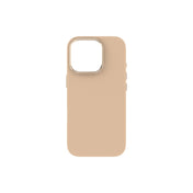 Cover beige per iPhone 16 Pro Tunit Soft Touch compatibile con MagSafe