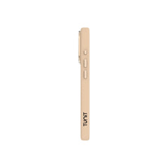Cover beige per iPhone 16 Pro Tunit Soft Touch compatibile con MagSafe