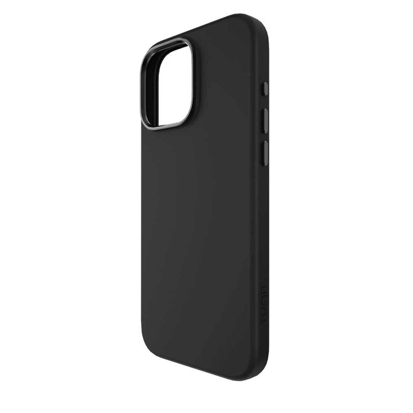 Cover Tunit Soft Touch per iPhone 16 Pro Max compatibile MagSafe - Nero