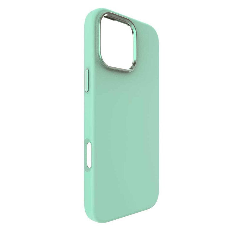 Cover Tunit Soft Touch per iPhone 16 Pro Max compatibile MagSafe - Verde menta