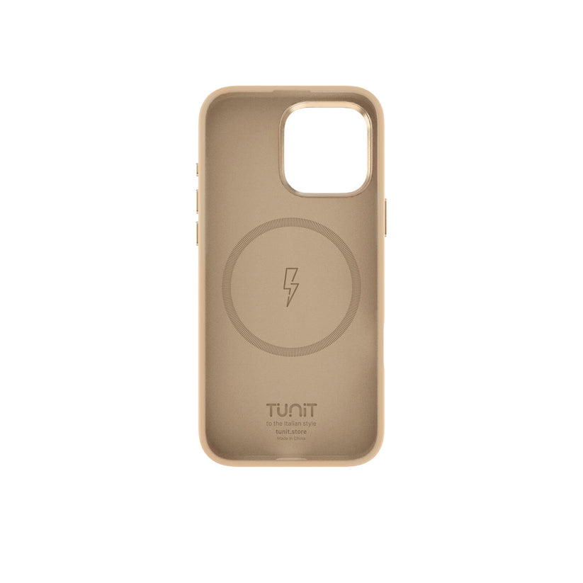 Custodia Tunit Soft Touch per iPhone 16 Pro Max - Beige