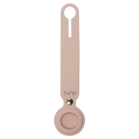Ciondolo protettivo per Apple AirTag - Rosa sabbia