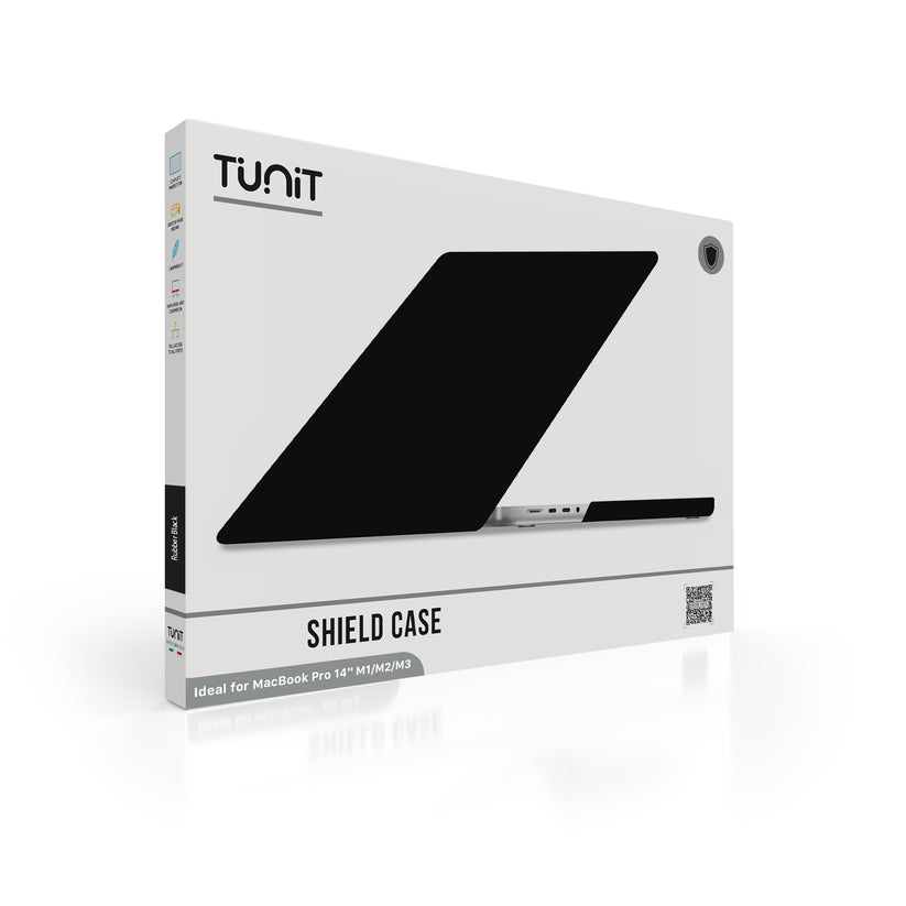 Custodia protettiva nera per MacBook Pro 14" M1/M2/M3