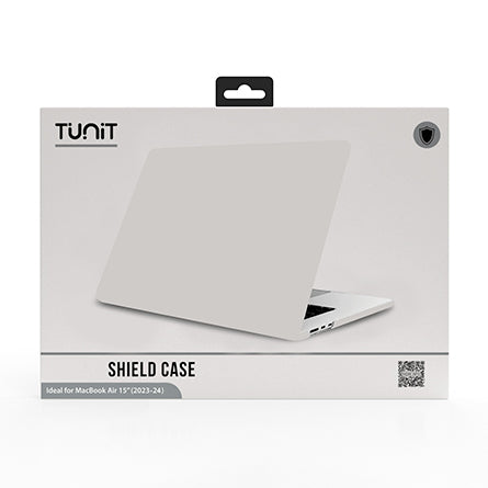 Custodia protettiva Tunit per MacBook Air M2-M3 con display 15" - Trasparente