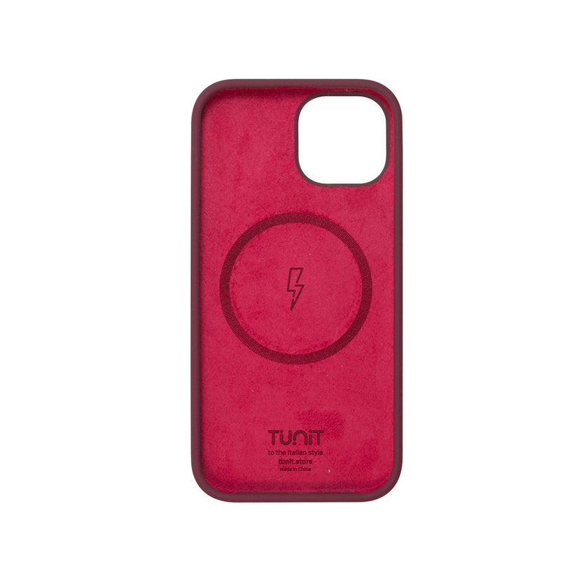iPhone 15 Cover Compatibile MagSafe – Prugna