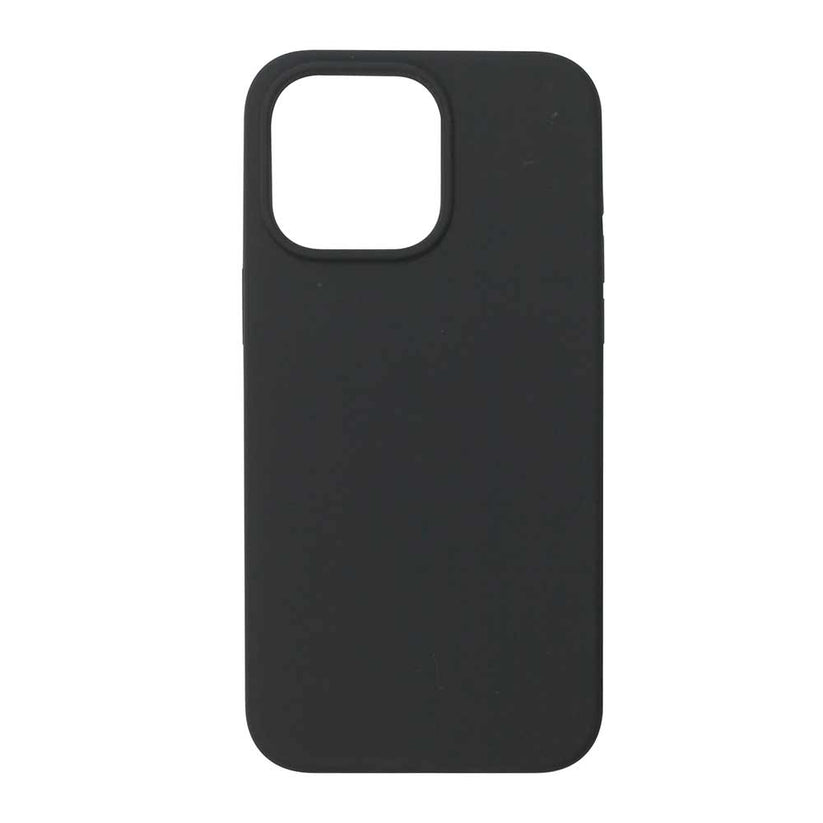 Custodia Tunit in silicone nero compatibile MagSafe per iPhone 15 Pro Max