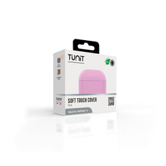 Cover Soft Touch rosa per AirPods 4