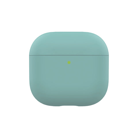 Cover Soft Touch verde acqua per AirPods 4