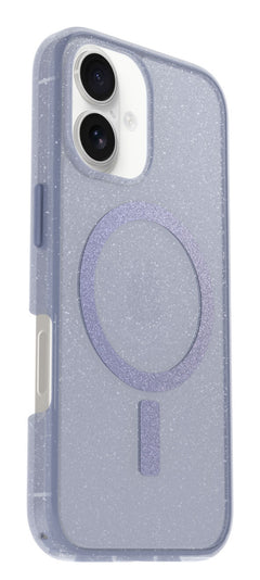 Custodia Symmetry Clear Magsafe per iPhone 16 - Viola