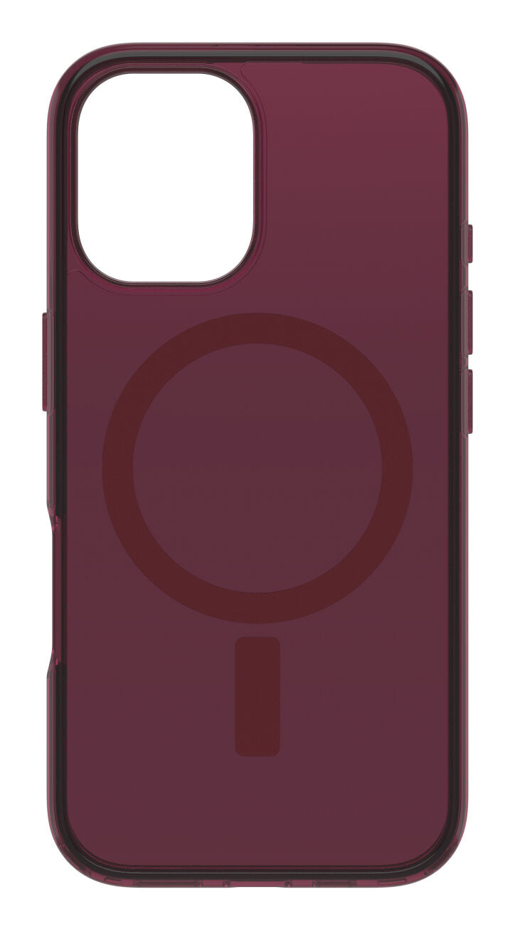 Custodia Symmetry Clear Magsafe per iPhone 16 - Bordeaux