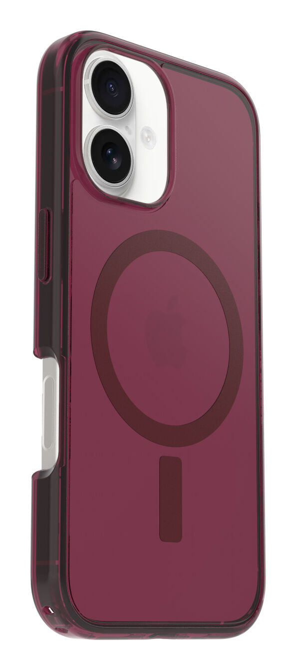 Custodia Symmetry Clear Magsafe per iPhone 16 - Bordeaux