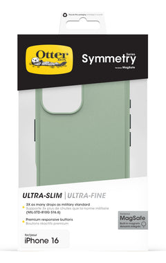 Custodia Symmetry for Magsafe per iPhone 16 - Verde