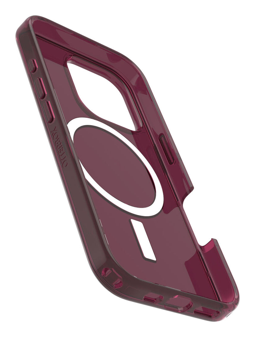 Custodia Symmetry Clear for MagSafe per iPhone 16 Pro - Bordeaux