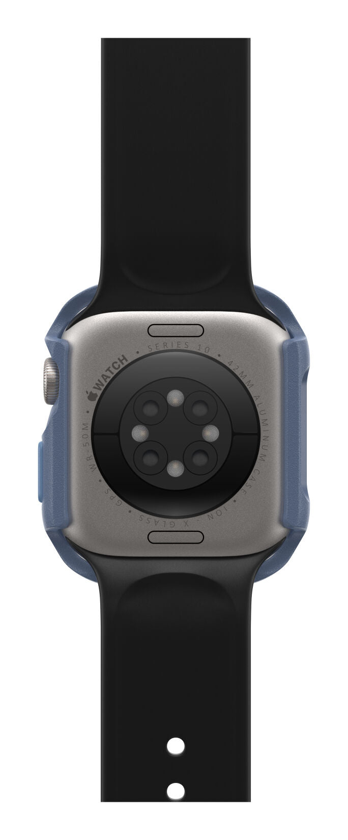 Custodia OtterBox Eclipse con protezione schermo per Apple Watch Series 10 42mm - Blu Jeans