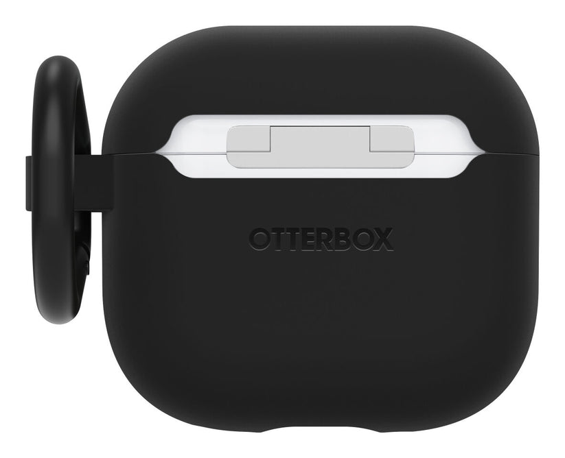 OtterBox - Cover per custodia di ricarica auricolari wireless - cristallo nero - per Apple AirPods 4