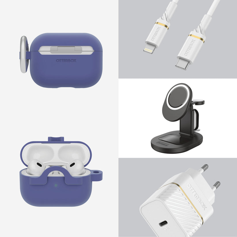 Custodia per AirPods Pro 2a e 1a Generazione - Viola