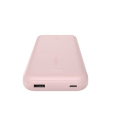 Belkin BoostCharge PowerBank 20K con cavo integrato USB-C rosa