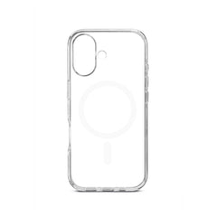 Custodia trasparente con magnete bianco per iPhone 17