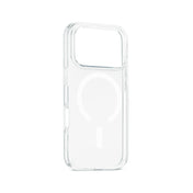 Custodia trasparente con magnete bianco per iPhone 17 Pro