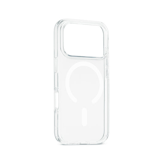 Custodia trasparente con magnete bianco per iPhone 17 Pro