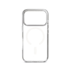 Custodia trasparente con magnete bianco per iPhone 17 Pro