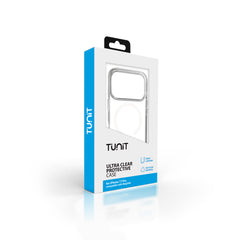 Custodia trasparente con magnete bianco per iPhone 17 Pro