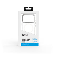 Custodia trasparente con magnete bianco per iPhone 17 Pro Max