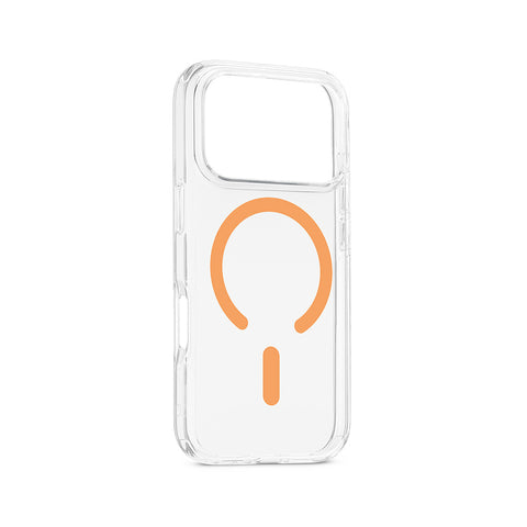 Custodia trasparente con magnete pesca per iPhone 17 Pro
