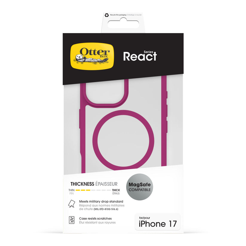 Cover React Series per iPhone 17 - Rosa