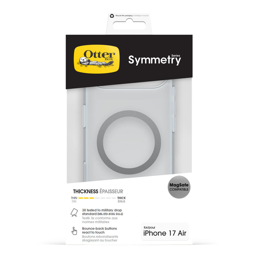 Custodia Symmetry Series Clear con MagSafe per iPhone Air - Trasparente