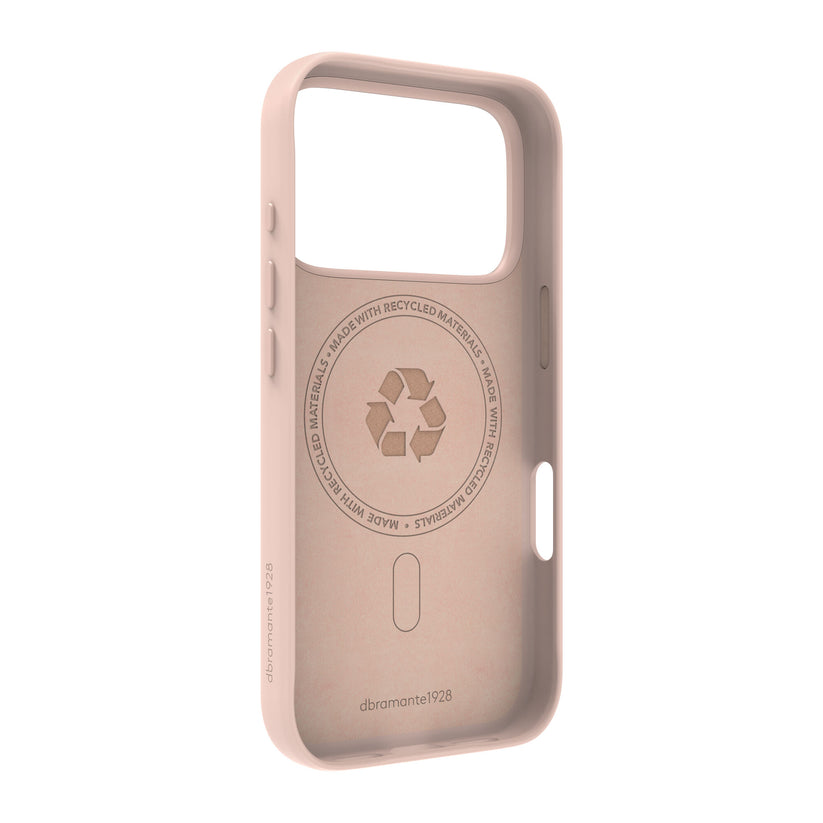 Custodia Roskilde MagSafe Kick ICON per iPhone 17 Pro - Rosa sabbia