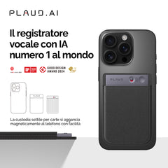 PLAUD NOTE Registratore Vocale IA di livello professionale