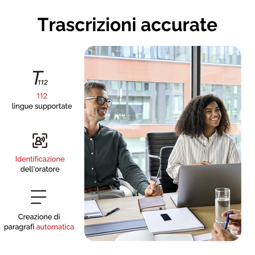 PLAUD NOTE Registratore Vocale IA di livello professionale