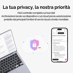 PLAUD NOTE Registratore Vocale IA di livello professionale