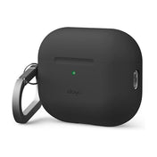 Custodia in silicone premium nero per AirPods Pro 3