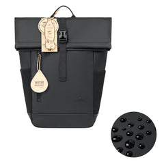 Zaino Roll Top 14" nero Rivacase Eden 7826