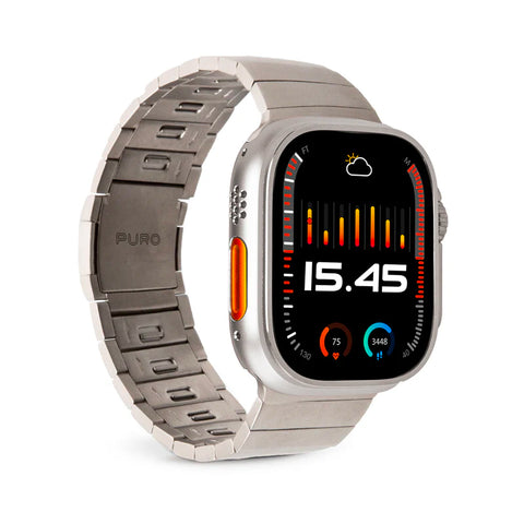 Cinturino Puro Titan per Apple Watch 44/45/46/49 mm - Titanium