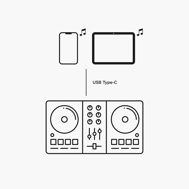 Pioneer DJ DDJ-FLX4 - Console DJ professionale a 2 canali