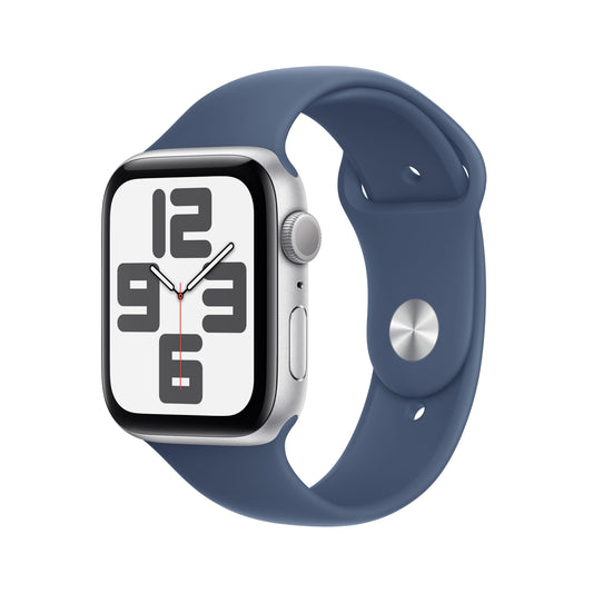 Apple_Watch_SE_44mm_GPS_Silver_Aluminum_Sport_Band_Denim_PDP_Image_Position_1__ITIT
