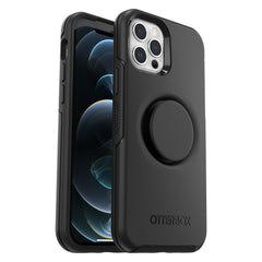 OtterBox Symmetry + PopSockets nero per iPhone 12 e 12 Pro