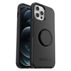 OtterBox Symmetry + PopSockets per iPhone 12 Pro Max nero